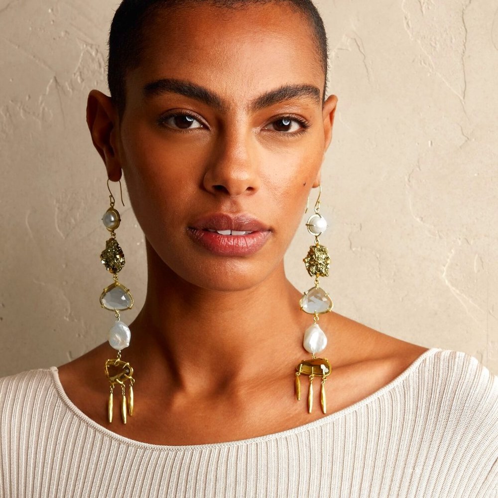 Alina Earrings by Aureus + Argent made for Banana Republic